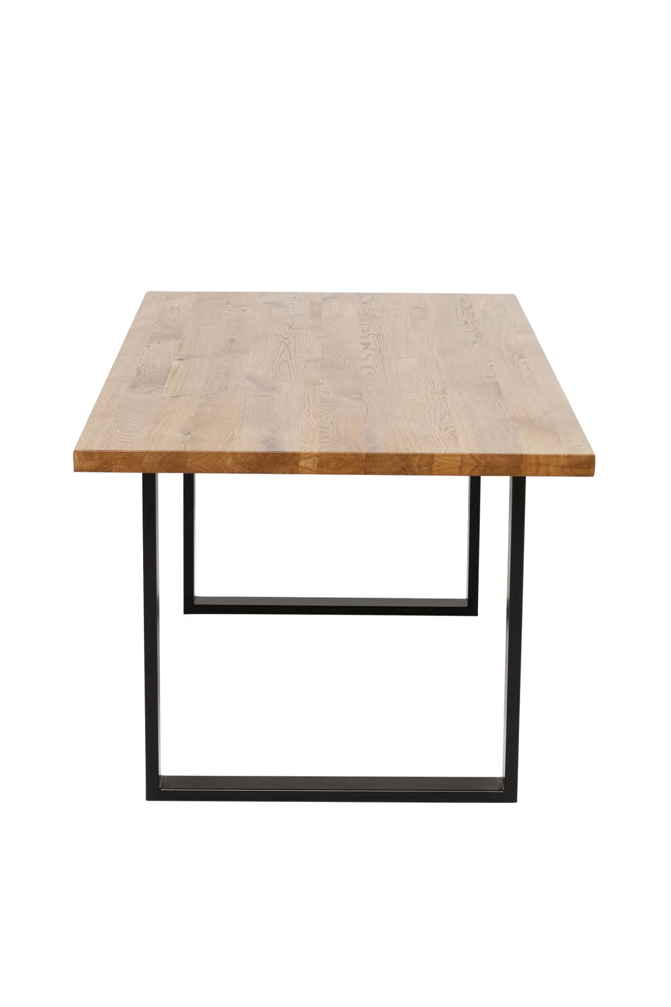 Best KARE Design Stół Jackie 160x80 cm dąb - nogi czarne - KARE