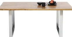 Online KARE Design Stół Jackie 160x80 cm dąb - nogi chromowe - KARE