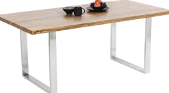 Online KARE Design Stół Jackie 160x80 cm dąb - nogi chromowe - KARE