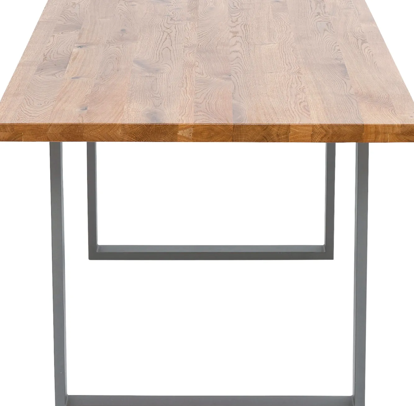 Best KARE Design Stół Jackie 160x80 cm dąb - nogi stalowe - KARE