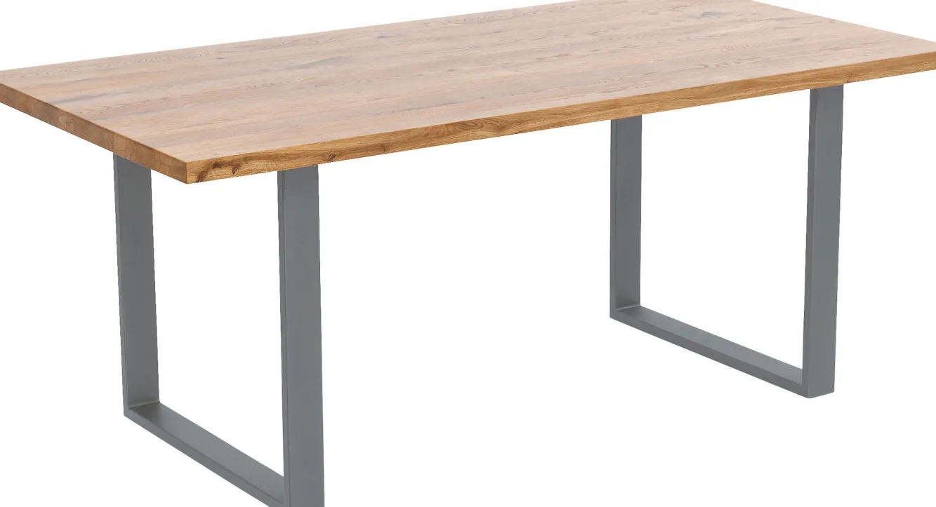 Best KARE Design Stół Jackie 160x80 cm dąb - nogi stalowe - KARE