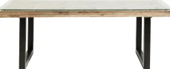 Outlet KARE Design Stół Kalif 200x90 cm transparentno-drewniany - KARE