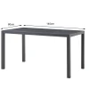 Online KARE Design Stół Malmö czarny 80x140cm - KARE
