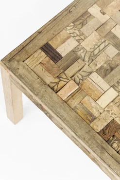 Best KARE Design Stół Memory 160x80 cm drewniano-szklany - KARE