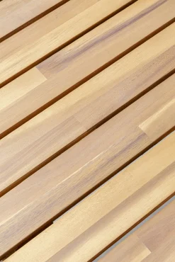 New KARE Design Stół ogrodowy z drewna akacjowego woskowany 160x80 cm - KARE