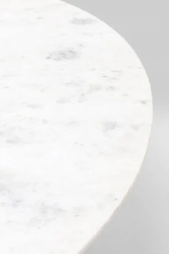 Sale KARE Design Stół okrągły do jadalni marmur i drewno mango Ø115 cm - KARE