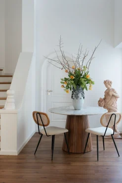 Online KARE Design Stół okrągły marmur i drewno mango Ø115 cm - KARE