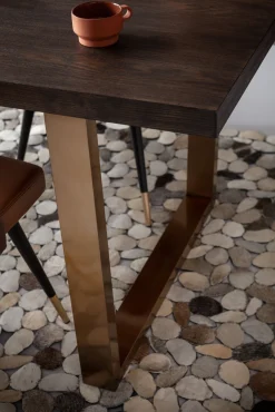 Fashion KARE Design Stół Osaka Duo 180x90 cm brązowy - KARE