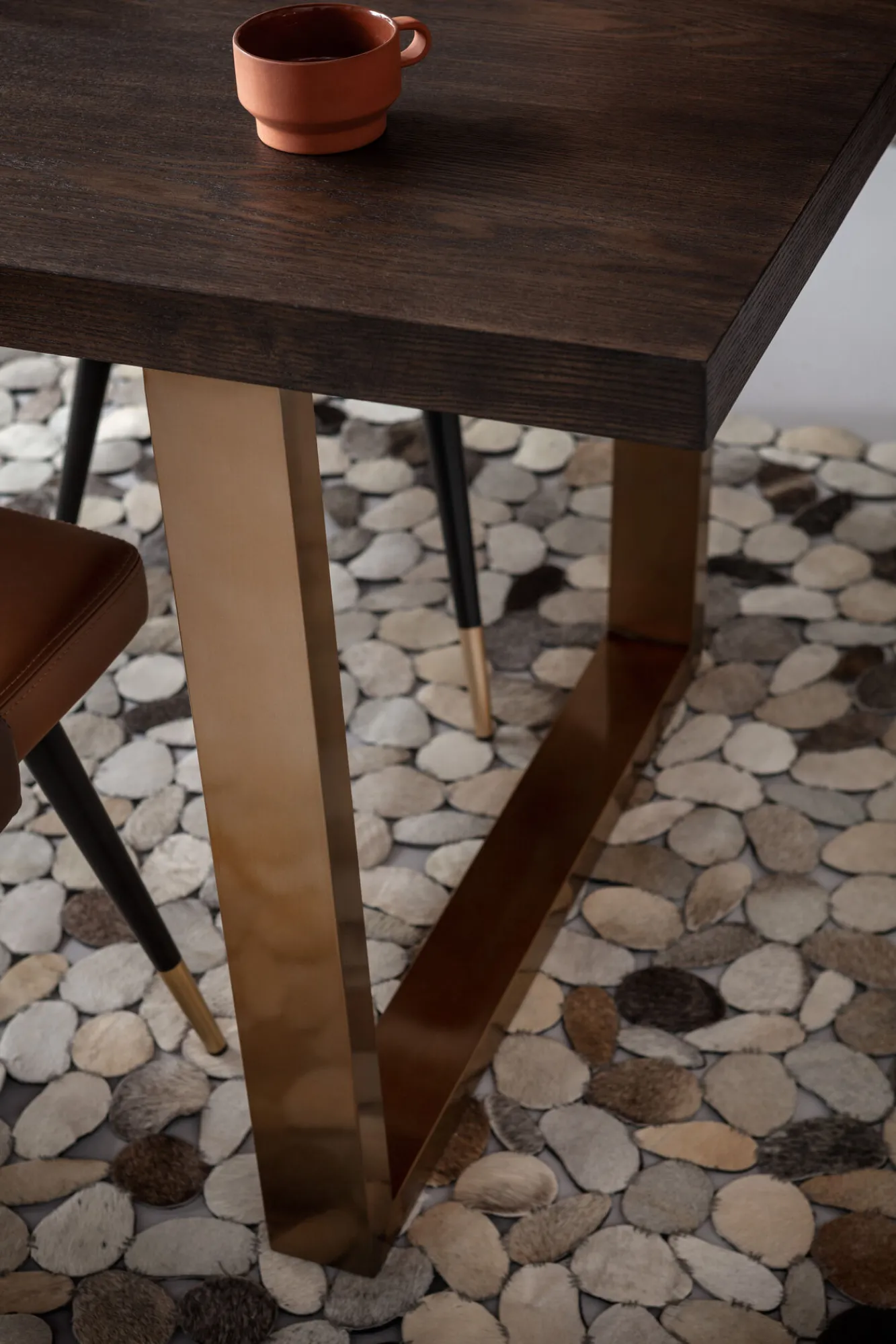 Fashion KARE Design Stół Osaka Duo 180x90 cm brązowy - KARE