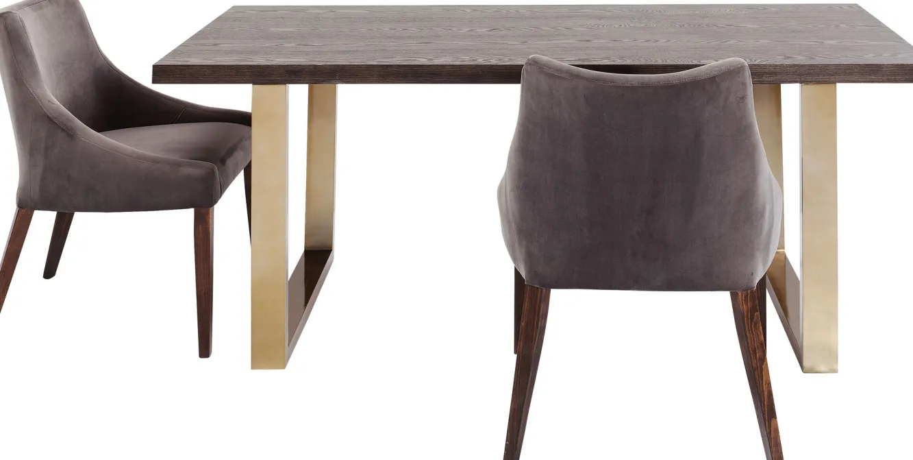 Fashion KARE Design Stół Osaka Duo 180x90 cm brązowy - KARE