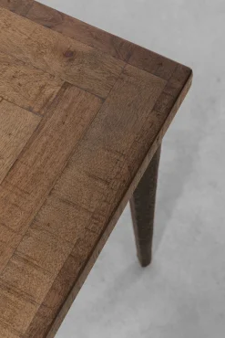 Clearance KARE Design Stół prostokątny blat z drewna mango ręczne wykonanie nogi stalowe 200x90 cm - KARE