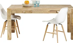 Sale KARE Design Stół Puro Plain z szufladami 140x70 cm naturalny - KARE