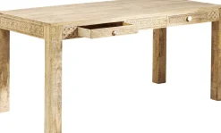 Sale KARE Design Stół Puro Plain z szufladami 140x70 cm naturalny - KARE