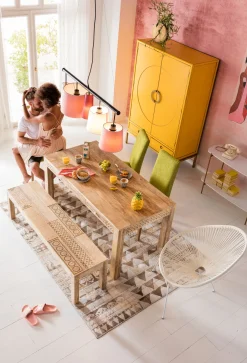 Hot KARE Design Stół Puro Plain z szufladami 160x80cm naturalny - KARE