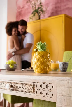 Hot KARE Design Stół Puro Plain z szufladami 160x80cm naturalny - KARE