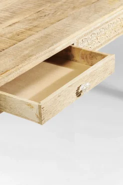 Hot KARE Design Stół Puro Plain z szufladami 160x80cm naturalny - KARE