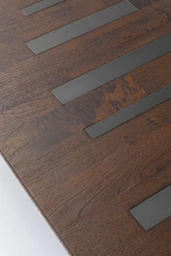 Online KARE Design Stół Raindrop 180x90 cm brązowo-grafitowy - KARE