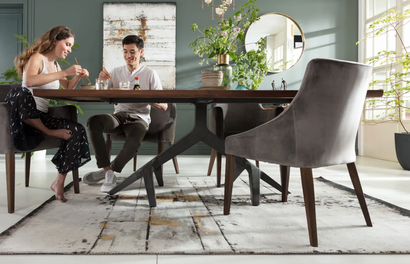 New KARE Design Stół Roots Dark 220x100cm drewniany - KARE