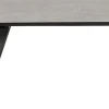 Online KARE Design Stół rozkładany Amsterdam 200-290x100 cm szary - nogi czarne - KARE