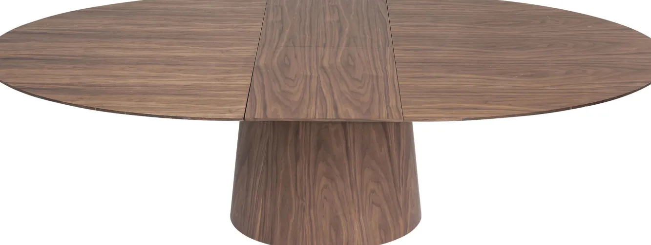 Discount KARE Design Stół rozkładany Benvenuto 200-250x110 cm orzech włoski - KARE