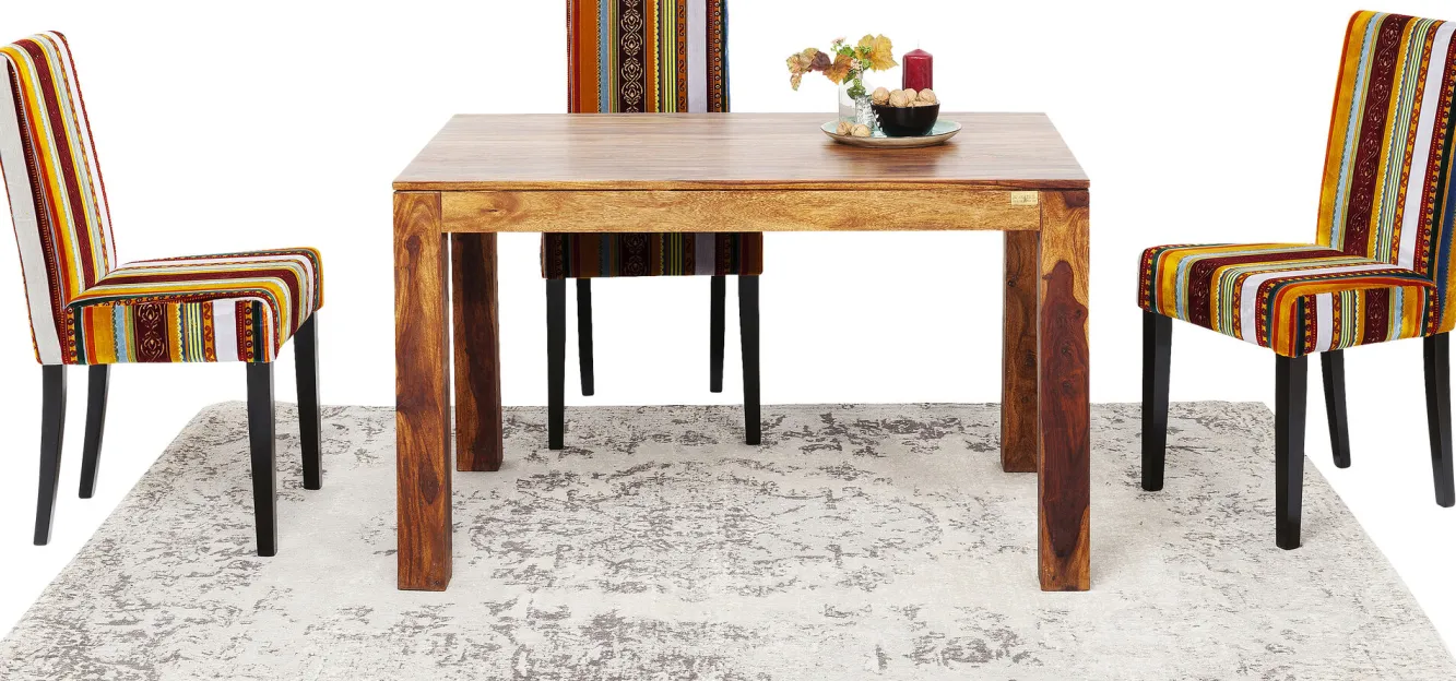 Outlet KARE Design Stół rozkładany Momo 120-200x80 cm drewniany - KARE