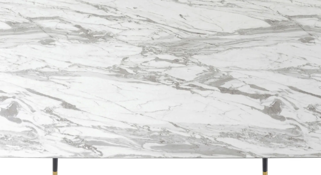 New KARE Design Stół South Beach 160x90 cm blat szklany - KARE