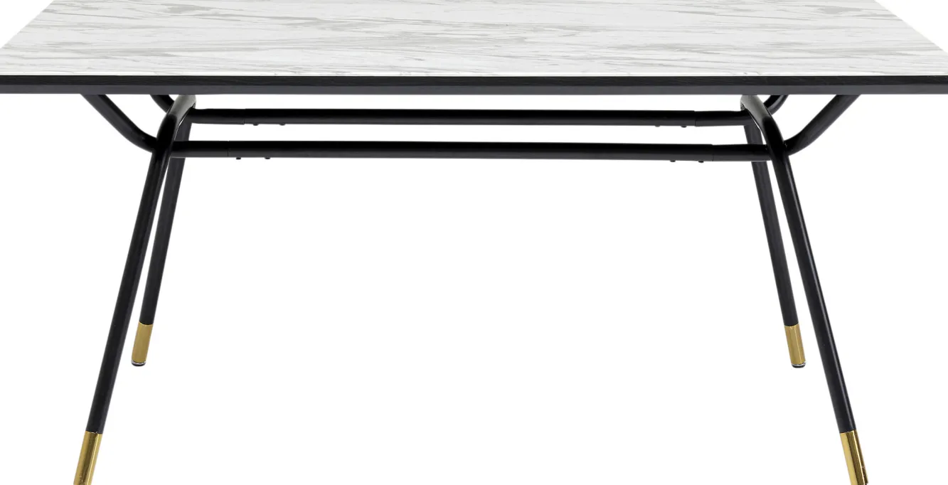 New KARE Design Stół South Beach 160x90 cm blat szklany - KARE