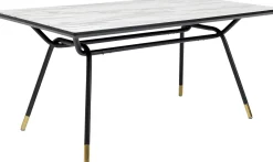 New KARE Design Stół South Beach 160x90 cm blat szklany - KARE