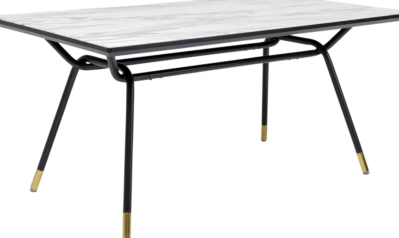 New KARE Design Stół South Beach 160x90 cm blat szklany - KARE