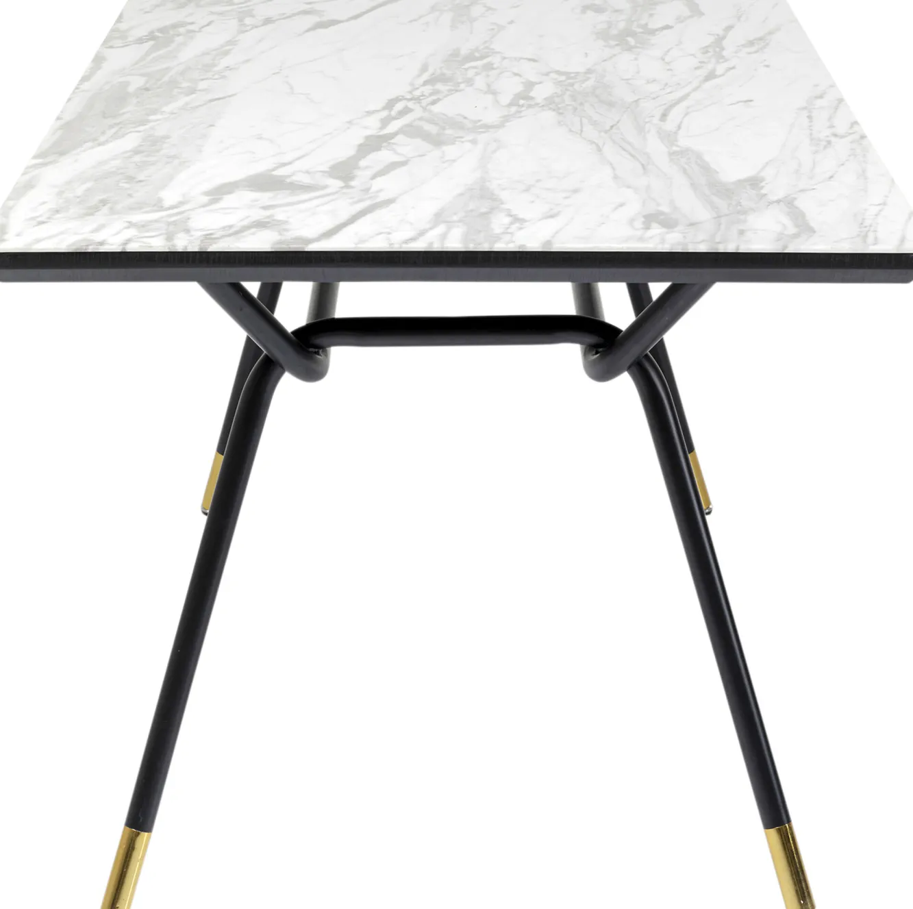 New KARE Design Stół South Beach 160x90 cm blat szklany - KARE