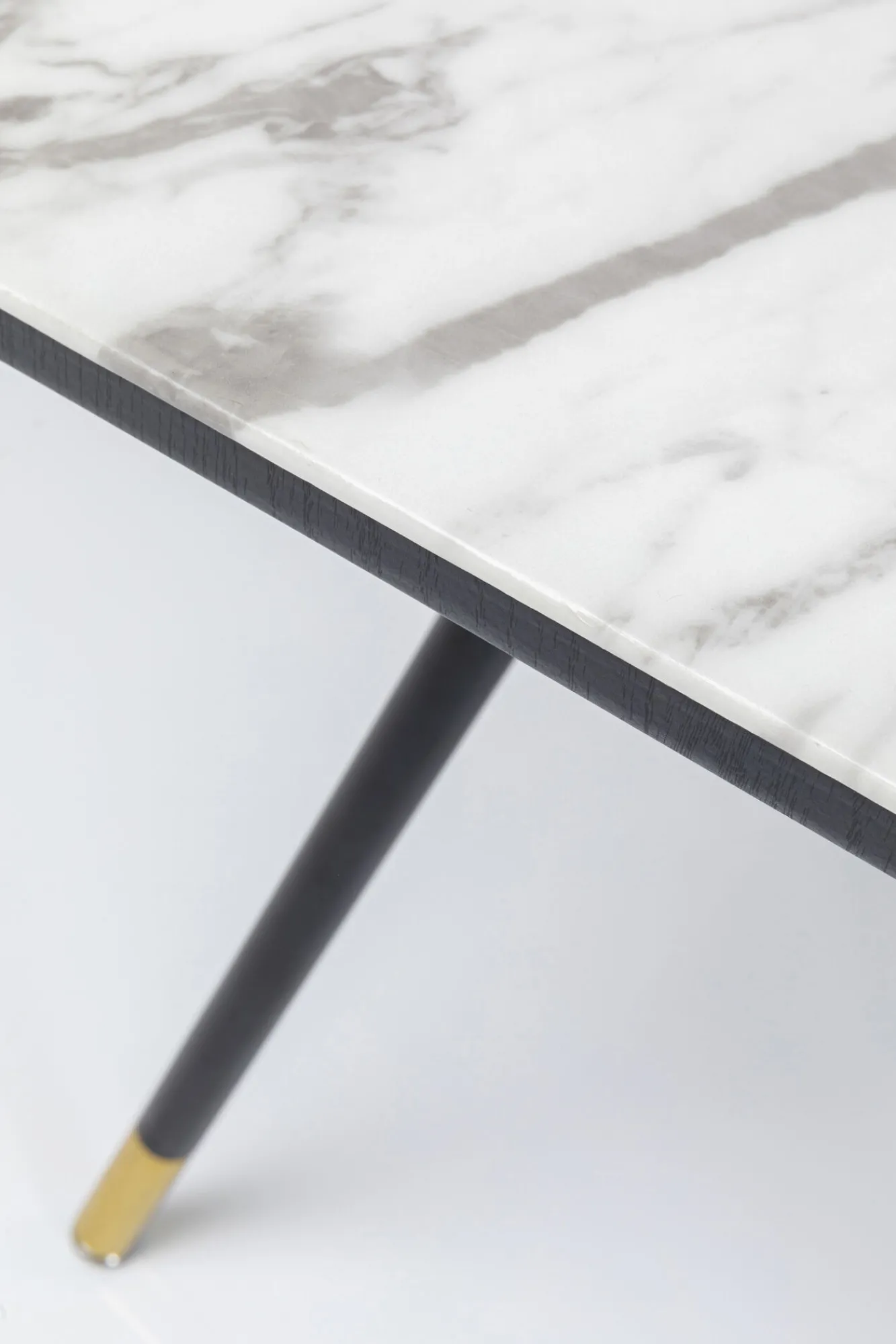 New KARE Design Stół South Beach 160x90 cm blat szklany - KARE