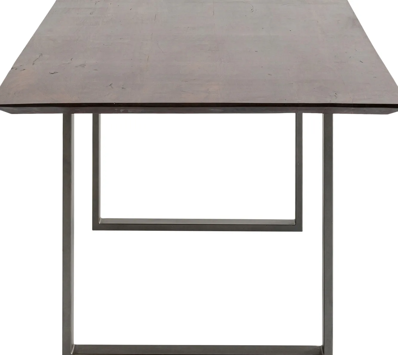 Fashion KARE Design Stół Symphony Walnut 180x90 cm akacja nogi stalowe - KARE