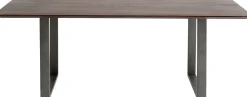 Fashion KARE Design Stół Symphony Walnut 180x90 cm akacja nogi stalowe - KARE
