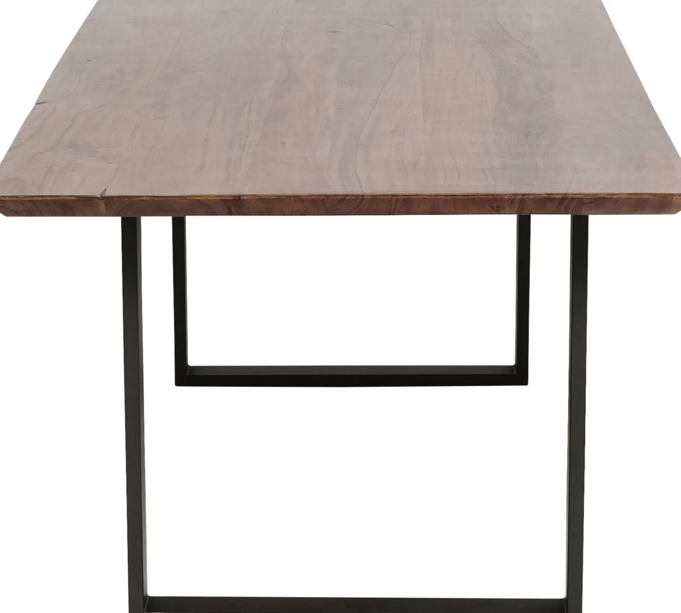 Fashion KARE Design Stół Symphony Walnut 180x90 cm akacja nogi stalowe - KARE