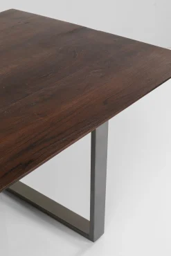 Outlet KARE Design Stół Symphony Walnut 200x100 cm akacja nogi stalowe - KARE
