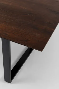 Sale KARE Design Stół Symphony Walnut 180x90 cm akacja nogi czarne - KARE