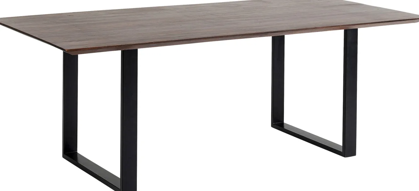 Sale KARE Design Stół Symphony Walnut 180x90 cm akacja nogi czarne - KARE