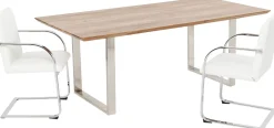 Online KARE Design Stół Symphony 200x100 cm akacja nogi chromowe - KARE