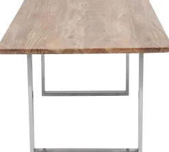Online KARE Design Stół Symphony 200x100 cm akacja nogi chromowe - KARE