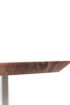 Best KARE Design Stół Symphony 180x90 cm akacja nogi chromowe - KARE