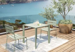 Fashion KARE Design Stół Twist miętowy 80x80cm - KARE