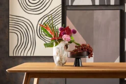 Fashion KARE Design Stół z drewna dębowego blat prostokątny 140x90 cm - KARE