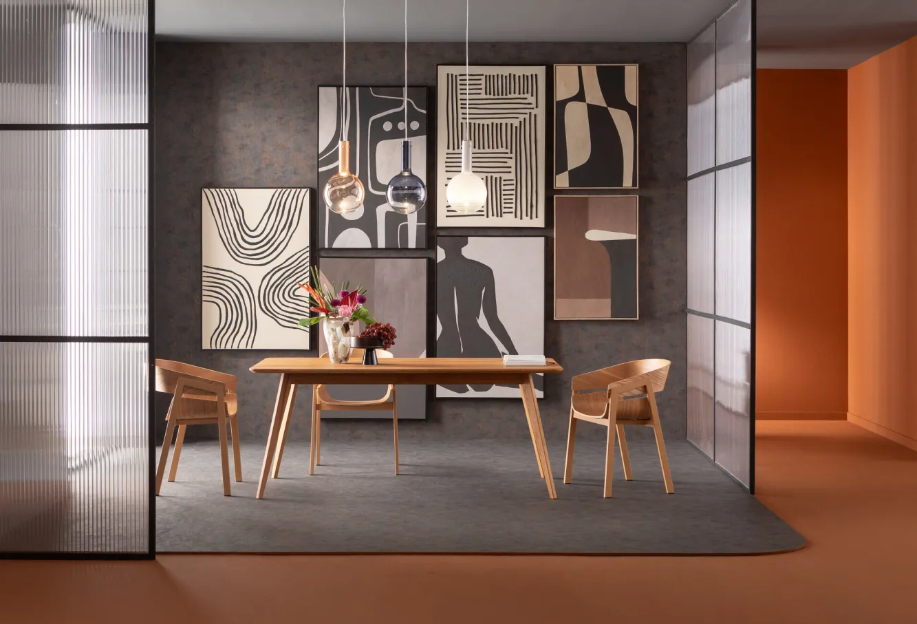 Hot KARE Design Stół z drewna dębowego blat prostokątny 160x90 cm - KARE