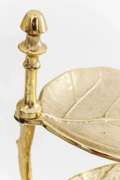 Best KARE Design Stojak na biżuterię Leaf 32x46 cm złoty - KARE