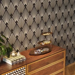 Best KARE Design Stojak na biżuterię Leaf 32x46 cm złoty - KARE