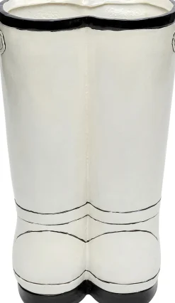 New KARE Design Stojak na parasole biały kalosze 25x39 cm - KARE