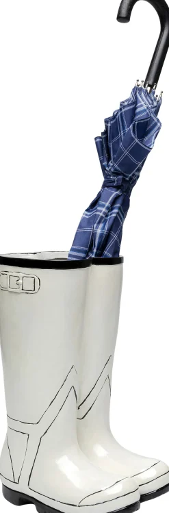 New KARE Design Stojak na parasole biały kalosze 25x39 cm - KARE