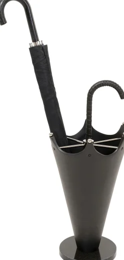 New KARE Design Stojak na parasole Pioggia czarny 66cm - KARE