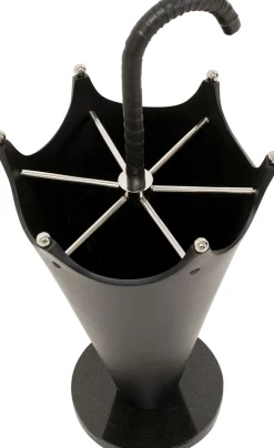 New KARE Design Stojak na parasole Pioggia czarny 66cm - KARE