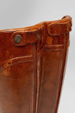 Outlet KARE Design Stojak na parasole w kształcie butów brązowy 26x45 cm - KARE